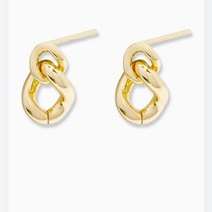 Gorjana Lou link Interlocking Earrings